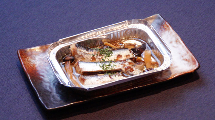 自家製オイルサーディン